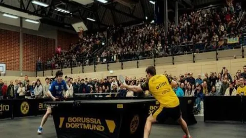 巴列罗得奥尼斯沃支持，德甲赛场展现精彩垫射瞬间